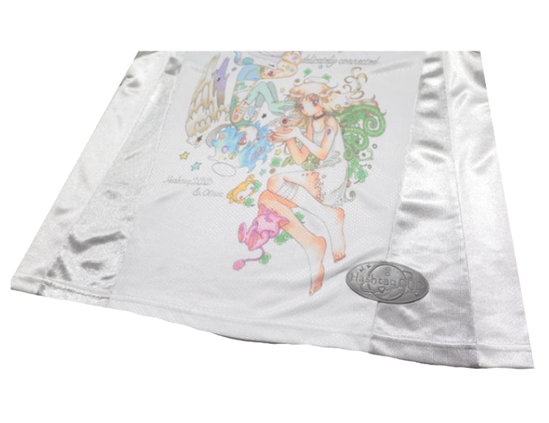 oliwabiu co-branded Patchwork  Star Embroidery Short Sleeve Jersey