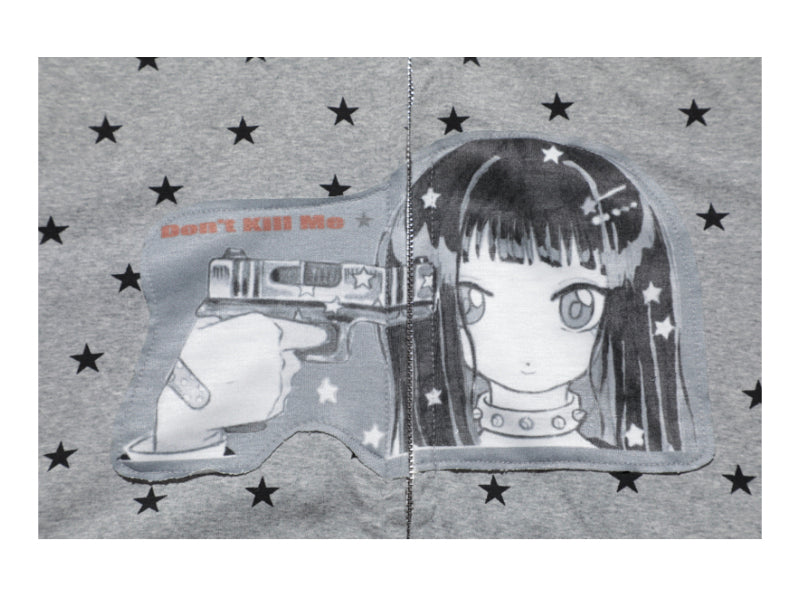 oliwabiu co-branded KillAngel Star short sleeved cardigan