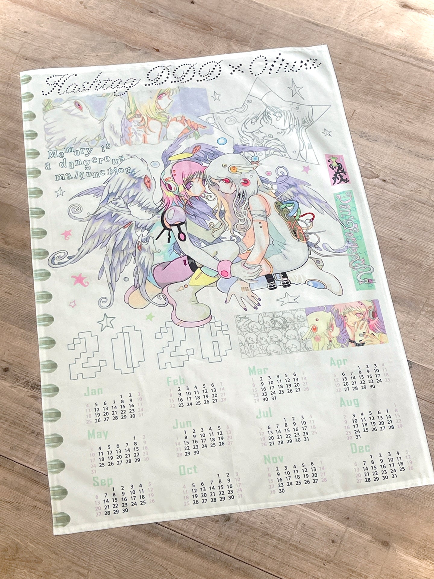 oliwabiu co-branded 2026 Calendar Wallpaper