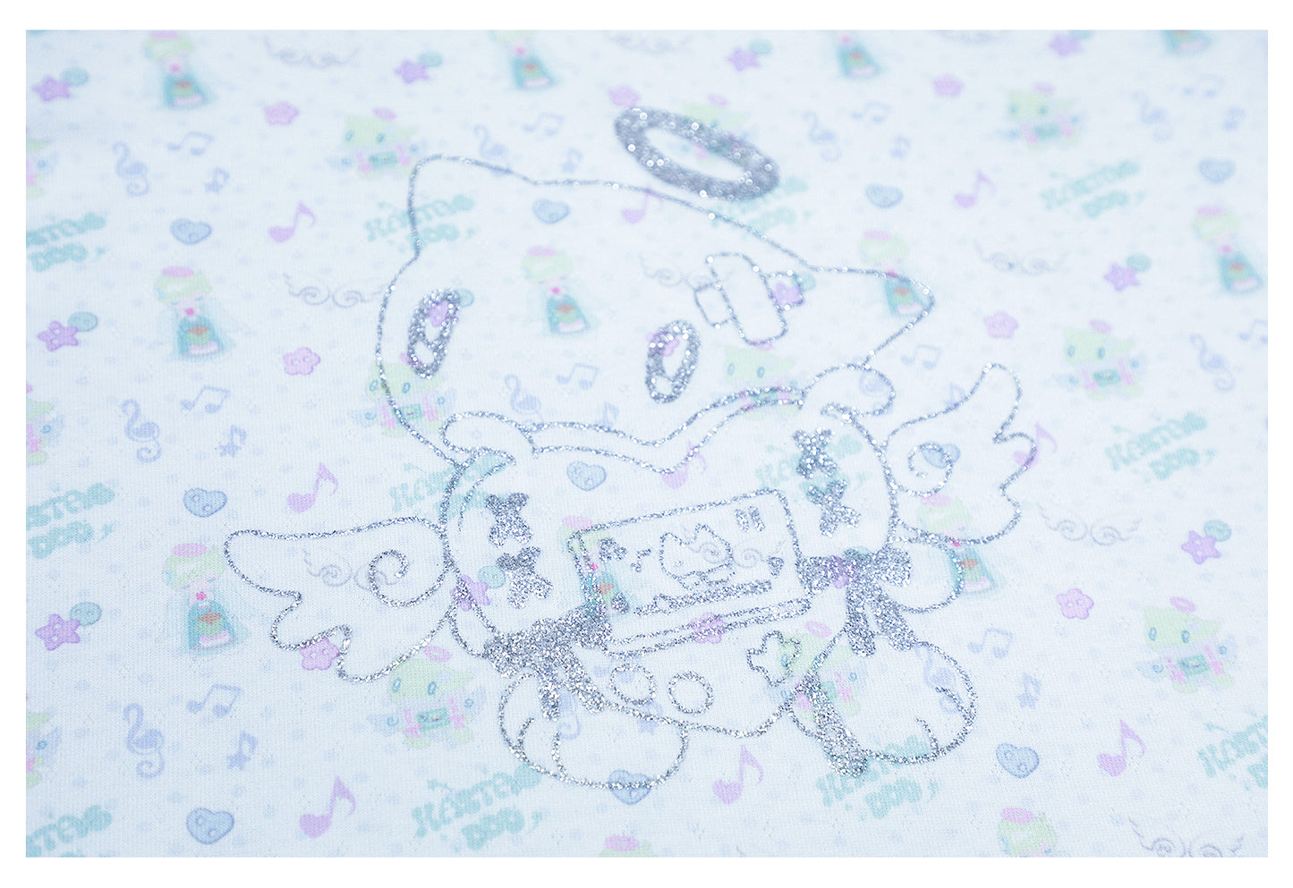 sunonebird co-branded Angel Cat Glitter Base Top