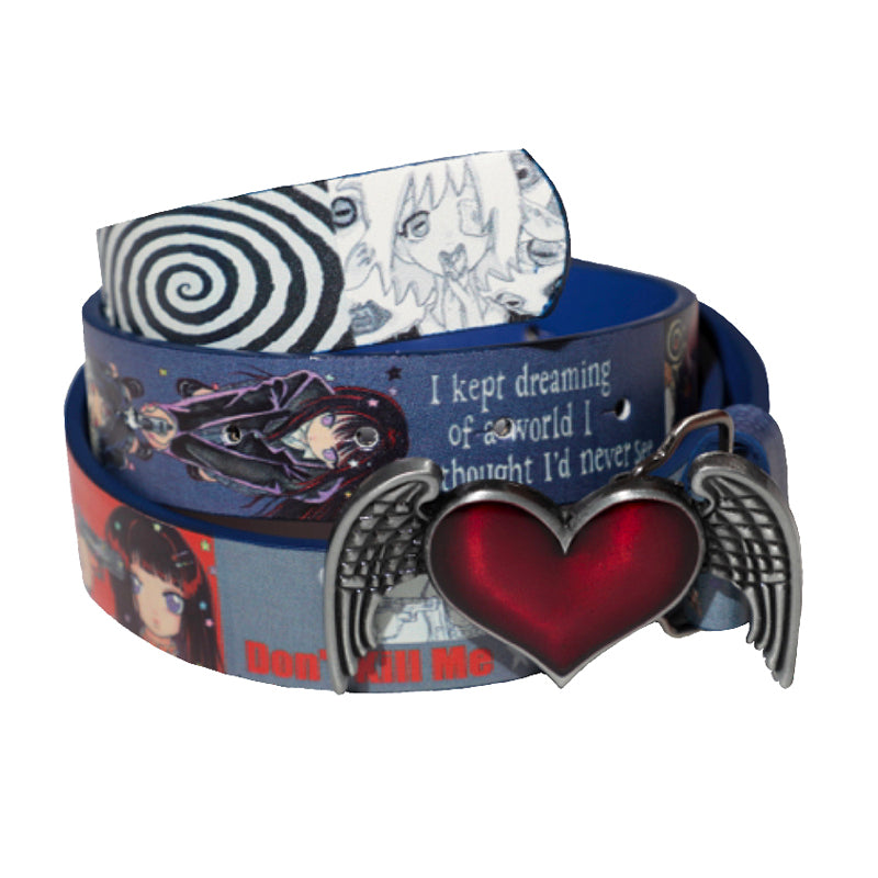 oliwabiu co-branded KillAngel Love Wings Belt