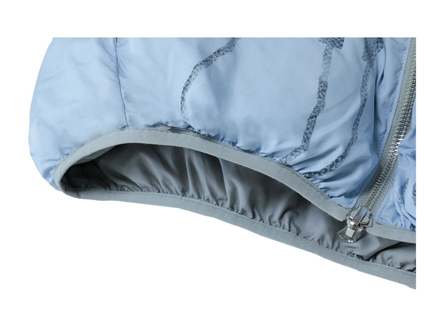 Reversible Short-Length Stand Collar Puffer Jacket