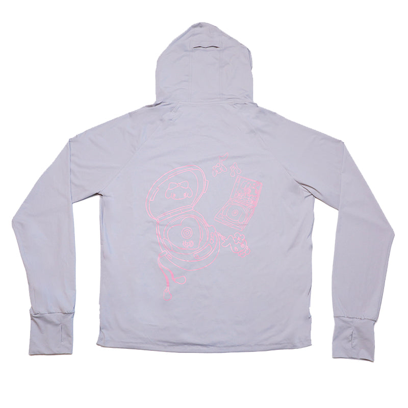 sunonebird 공동 브랜드 Ice Silk UPF50+ 후드 롱슬리브 선스크린 재킷
