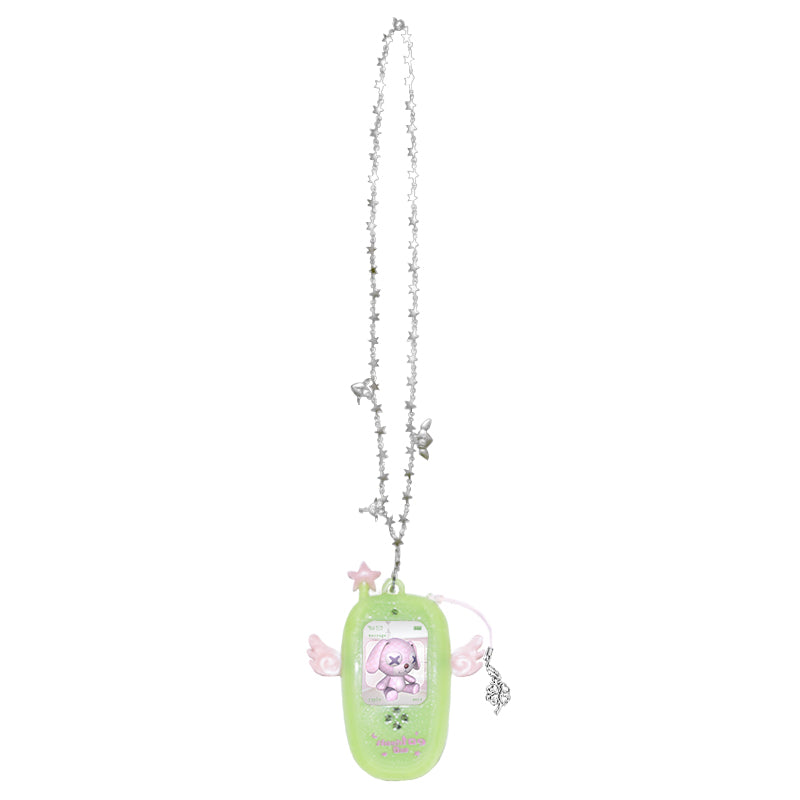 Angel Wings Y2K Mobile Necklace