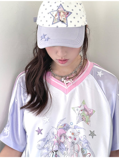 oliwabiu co-branded Star Baseball Cap