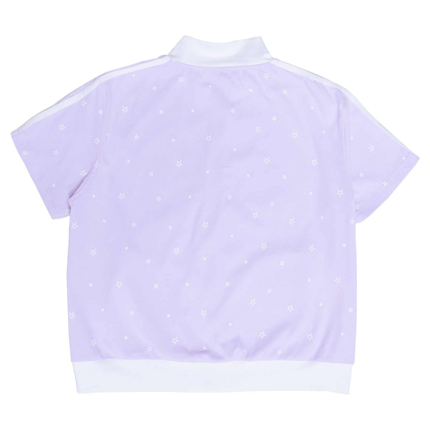 oliwabiu co-branded Star Print Short Sleeve Cardigan