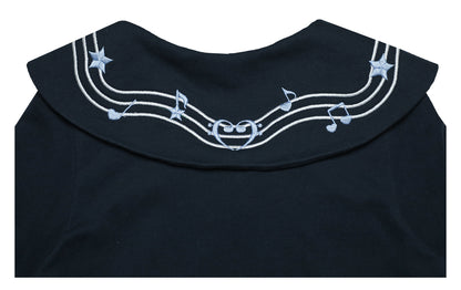 oooctopus co-branded Sailor Style Zip-Up Hoodie