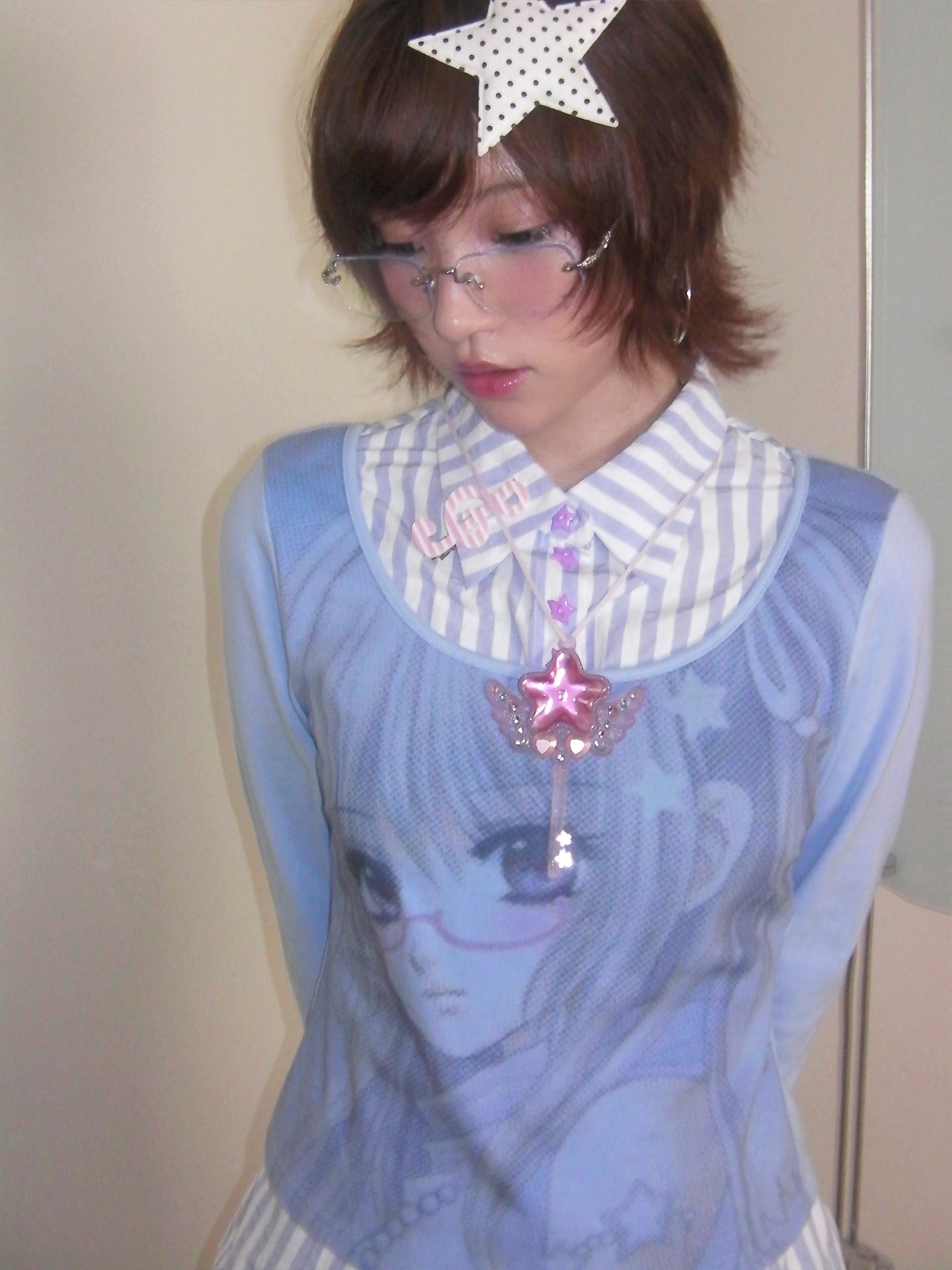 Star, Wing, Magic Wand & Key Necklace