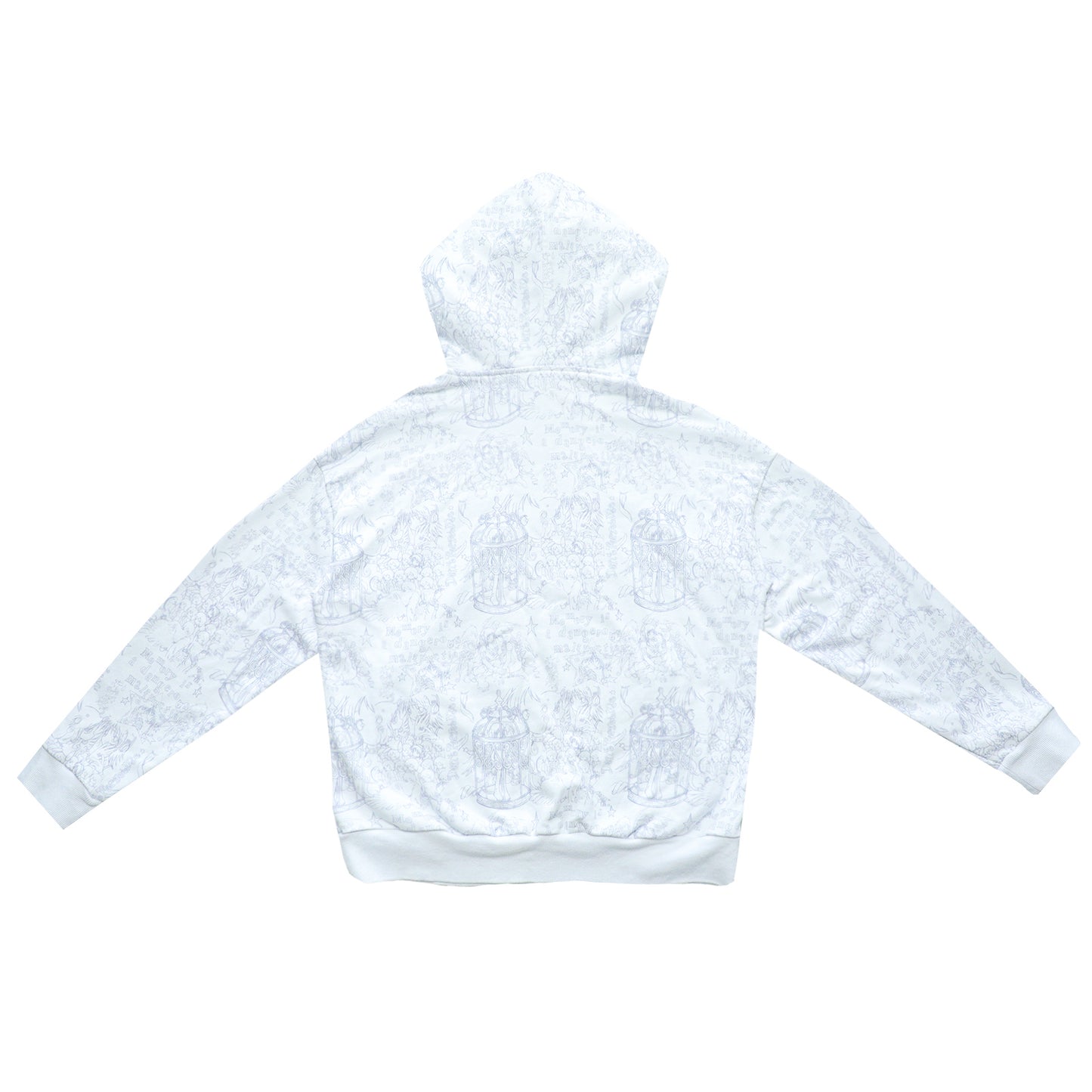 oliwabiu co-branded Star hooded sweatshirt