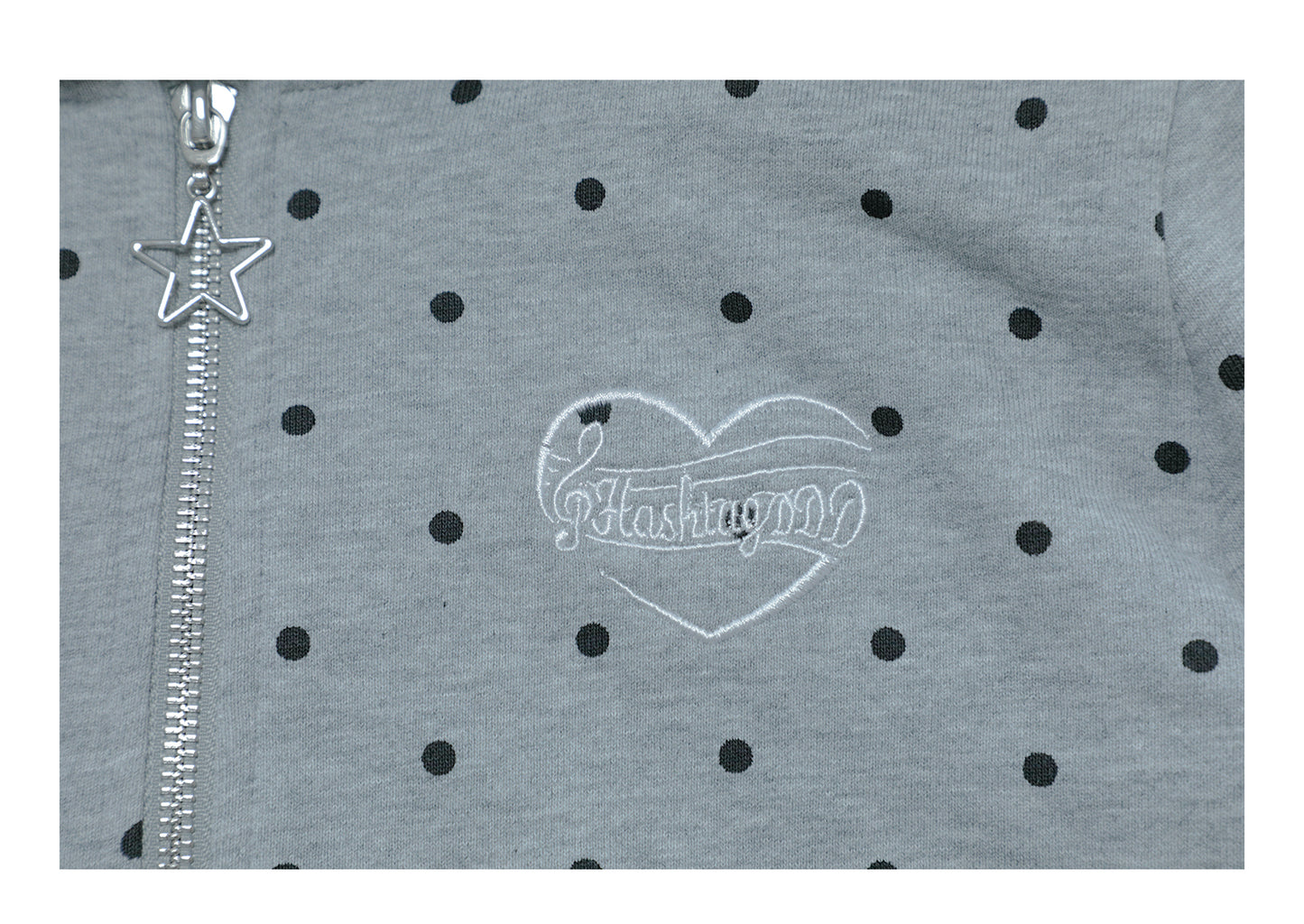 Sailor Collar Sweater Dress with Piano Buttons and Polka Dots