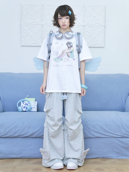"NEED my ME-time" Glitter Short Sleeve T-Shirt