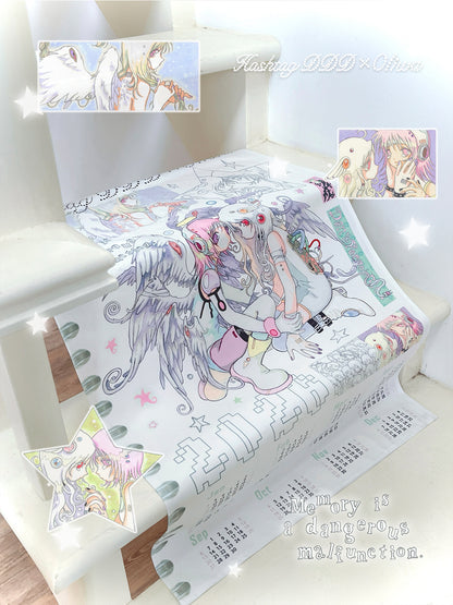 oliwabiu co-branded 2026 Calendar Wallpaper