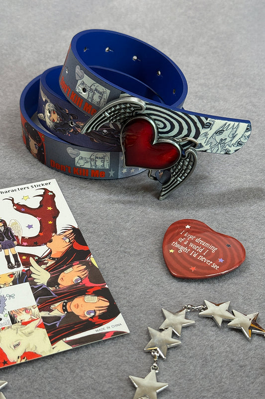oliwabiu co-branded KillAngel  Love Wings Belt