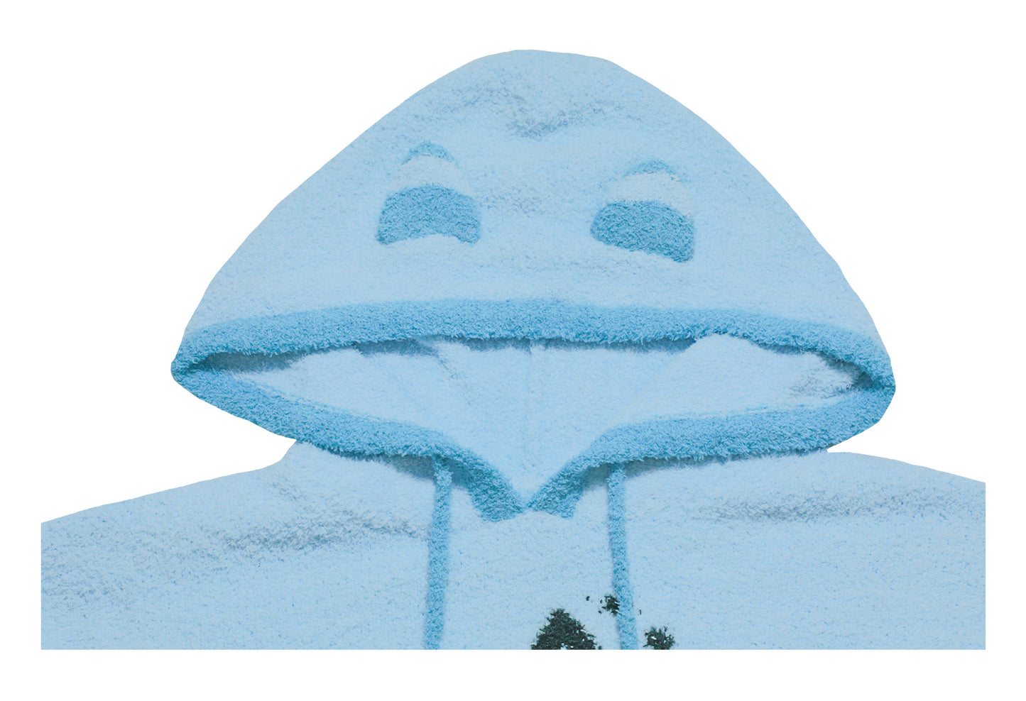 Musical Note & Snail Antennae Hooded Knit Maxi Dress