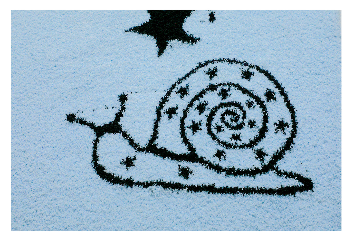 Musical Note & Snail Antennae Hooded Knit Maxi Dress