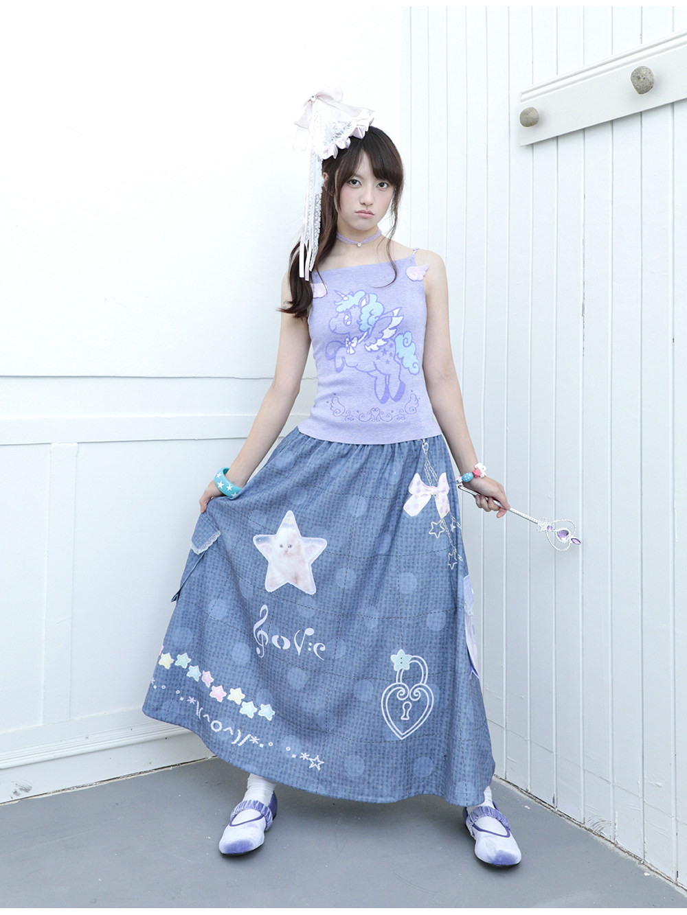 Unicorn Wing Knit Camisole Top