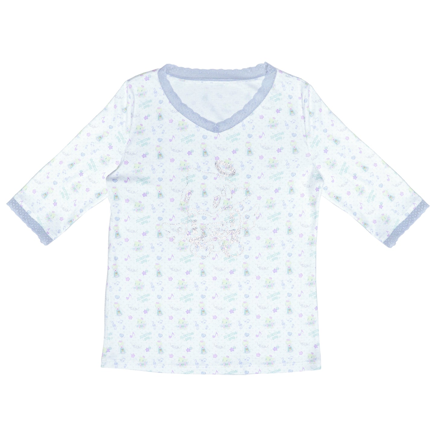 sunonebird co-branded Angel Cat Glitter Base Top