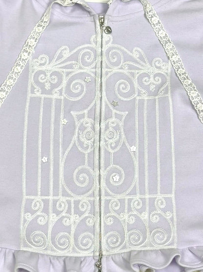 congming co-branded Fenced Hoodie