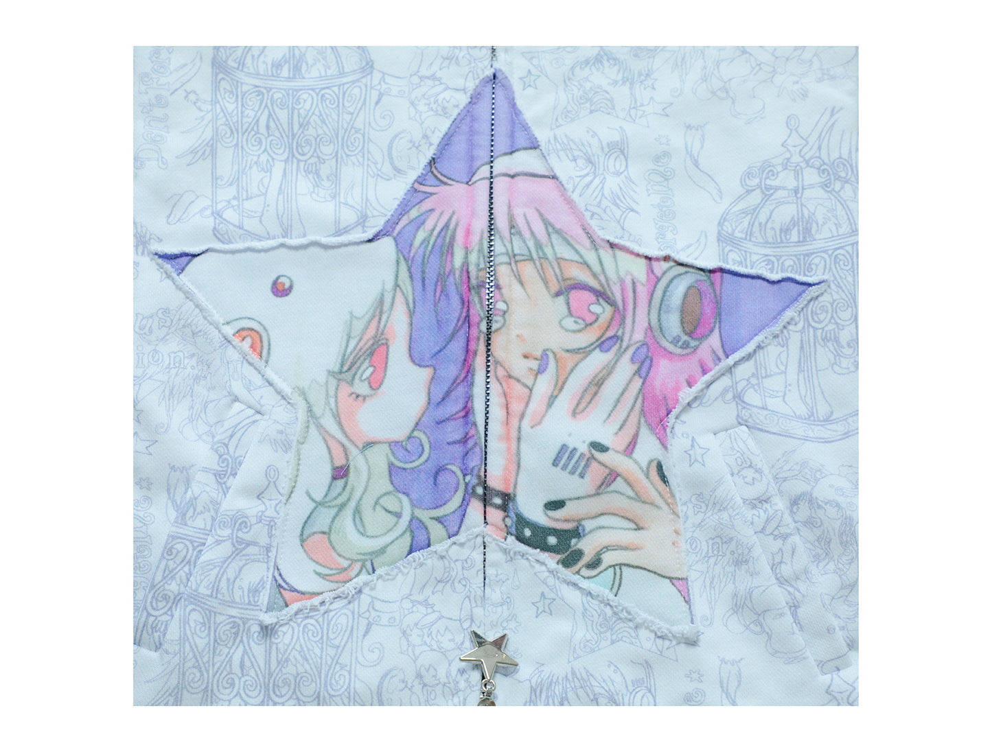 oliwabiu co-branded 2-in-1 Convertible Hoodie Crossbody Bag