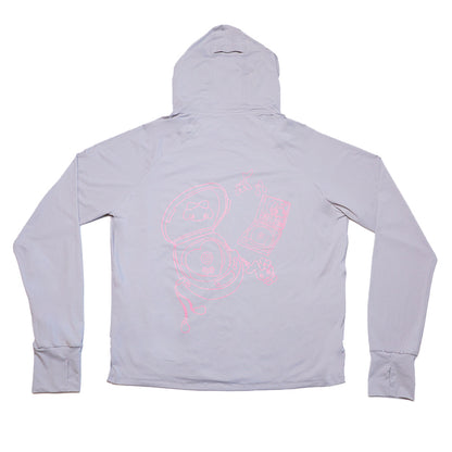 sunonebird 공동 브랜드 Ice Silk UPF50+ 후드 롱슬리브 선스크린 재킷 