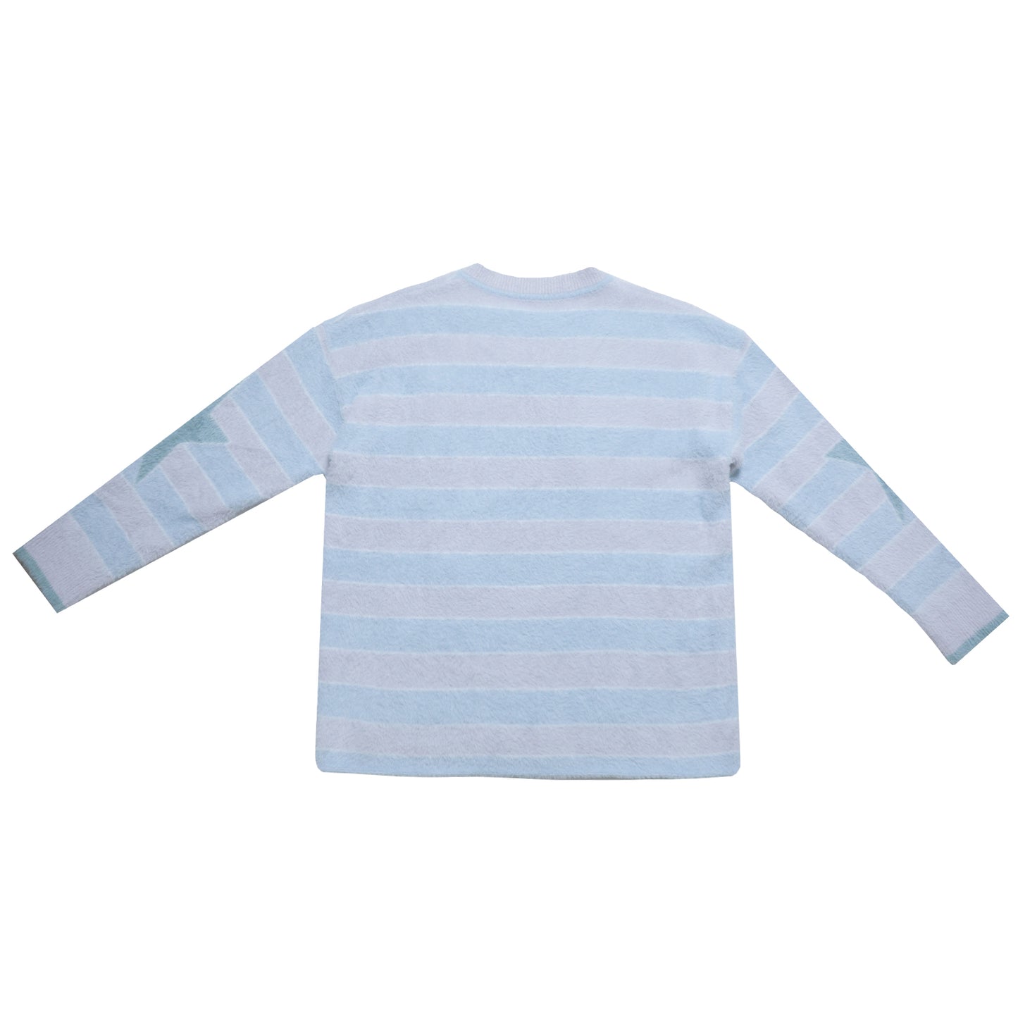 Unicorn Striped Star V-Neck Knit Sweater