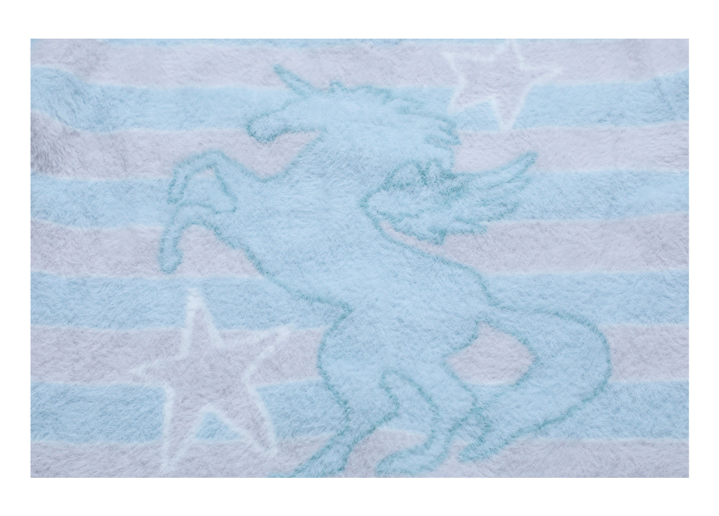 Unicorn Striped Star V-Neck Knit Sweater