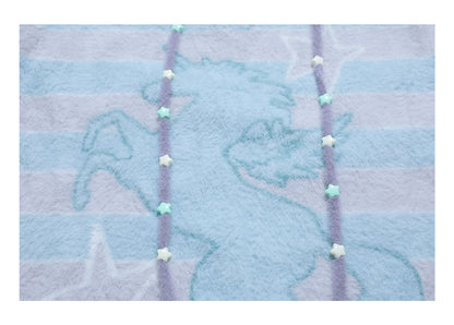 Unicorn Striped Star V-Neck Knit Sweater