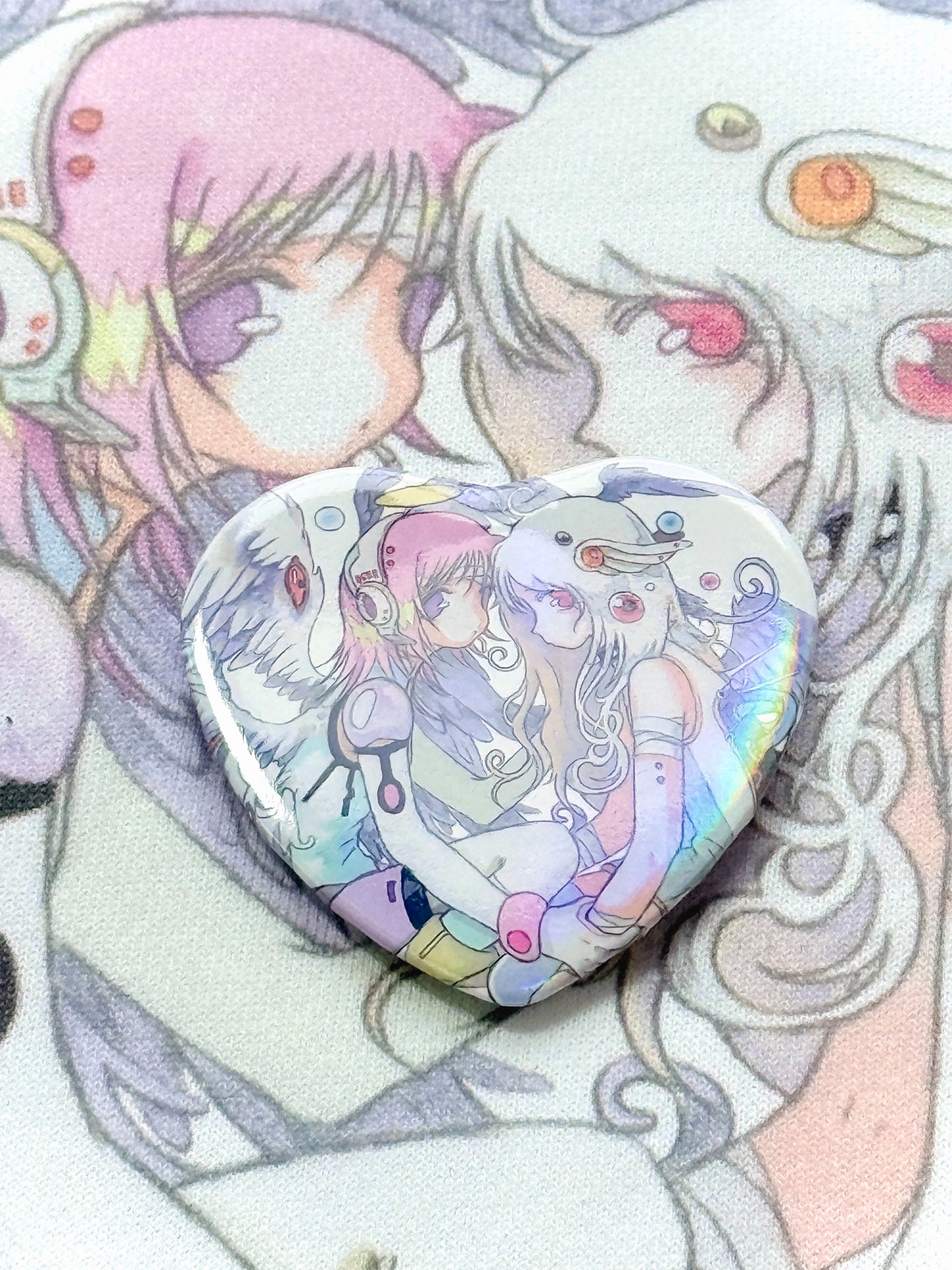 oliwabiu co-branded Brooch and Pin Set