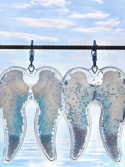 Angel Wing Sequin Inflatable Pendant
