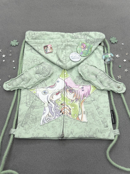 oliwabiu co-branded Padded Wing Pin