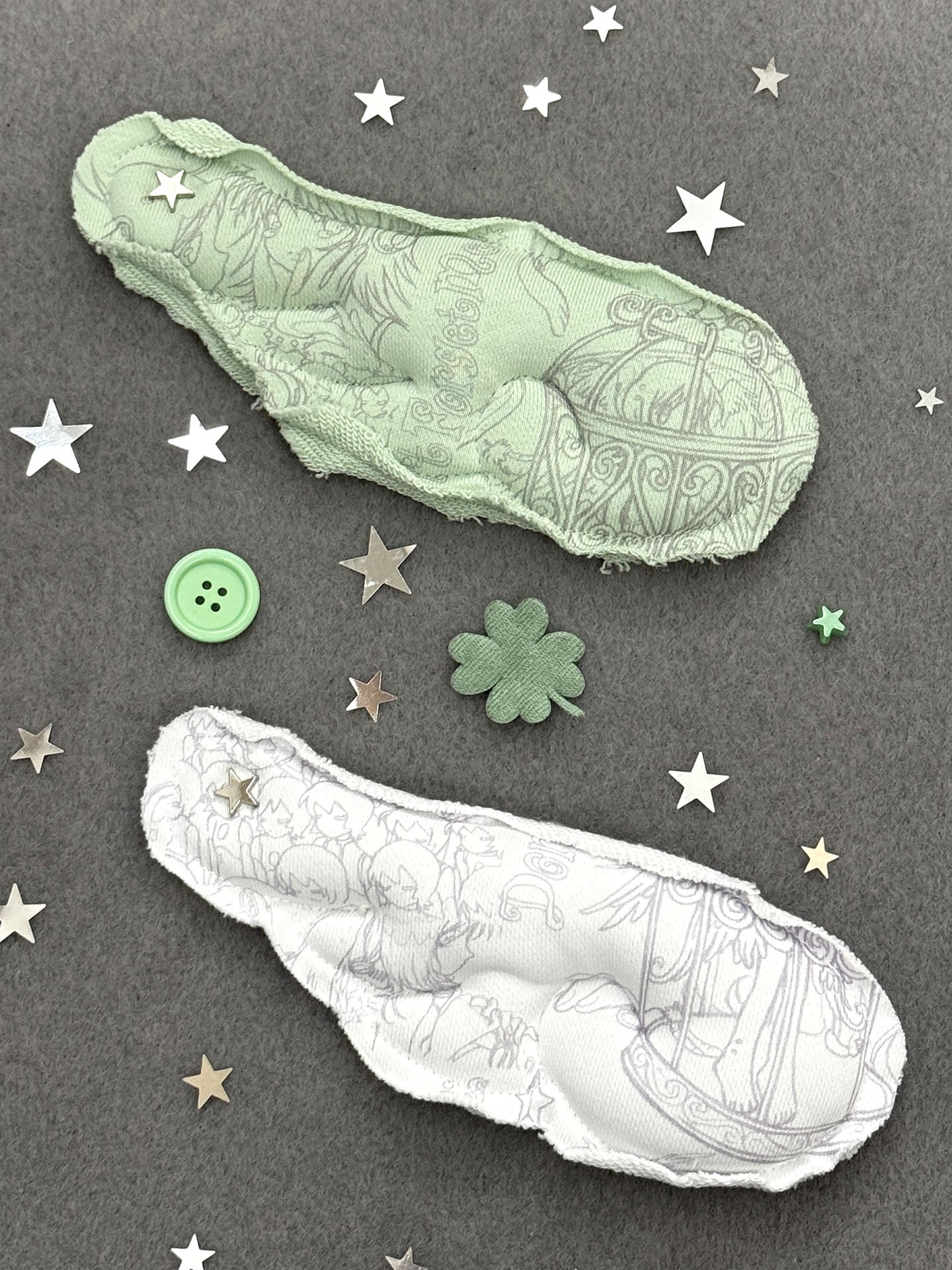 oliwabiu co-branded Padded Wing Pin