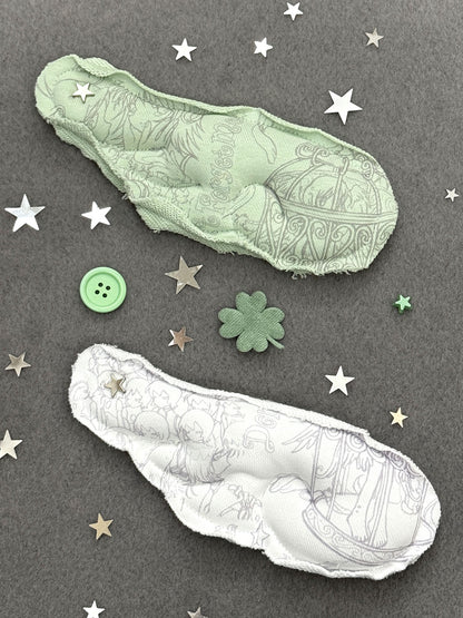 oliwabiu co-branded Padded Wing Pin