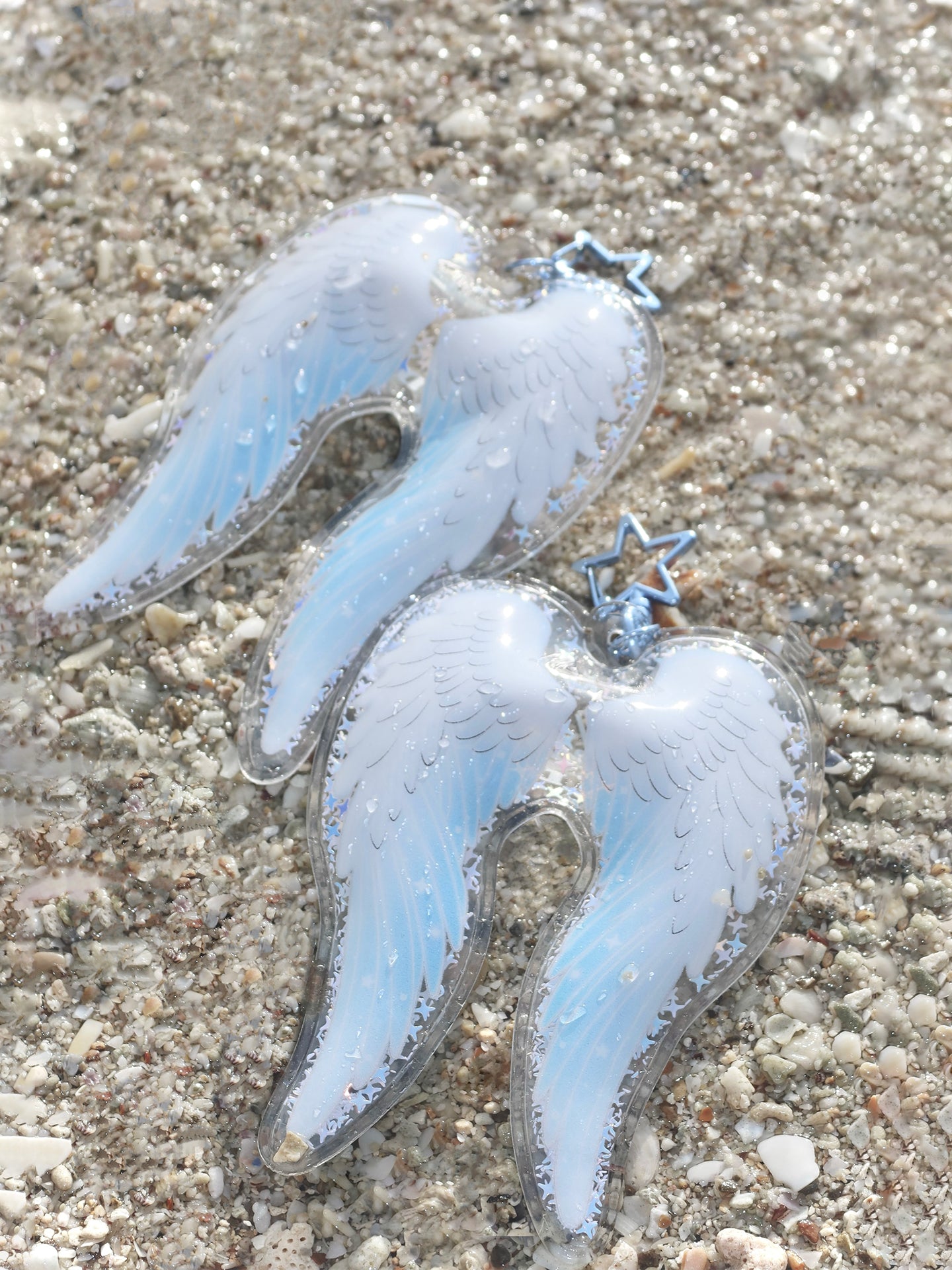 Angel Wing Sequin Inflatable Pendant