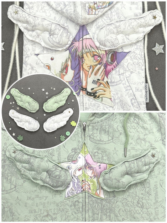 oliwabiu co-branded Padded Wing Pin