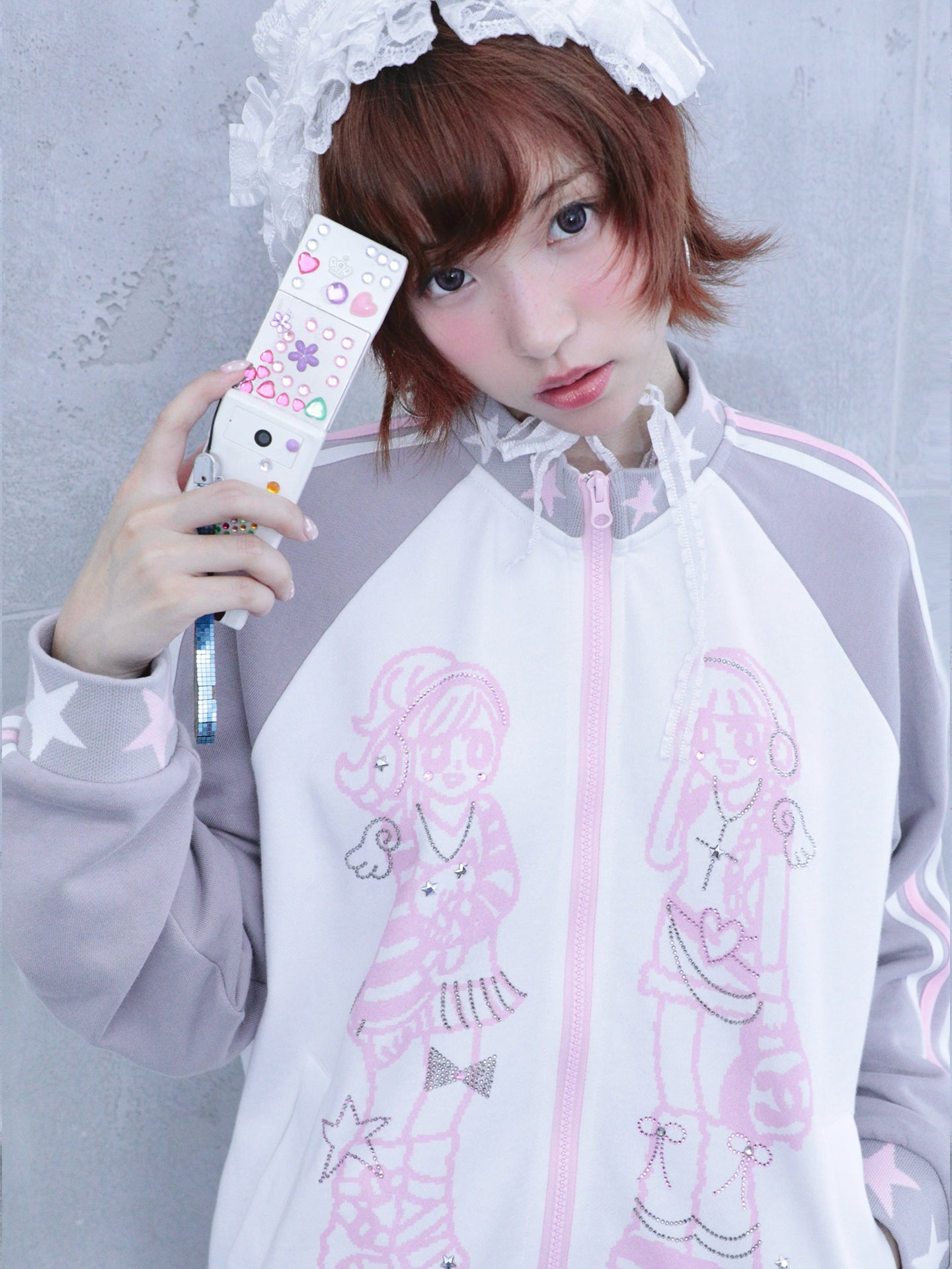 Twin Stand-Collar Track Jacket