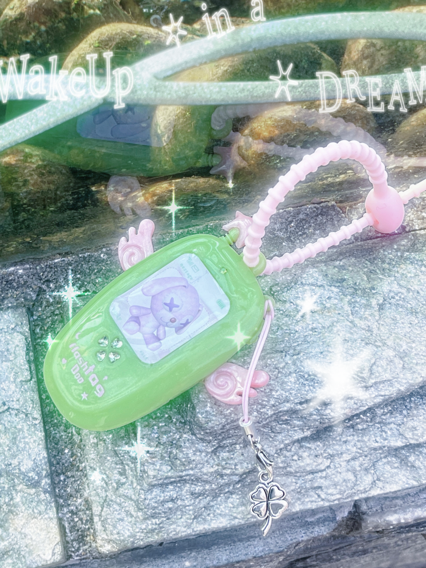 Angel Wings Y2K Mobile Pendant