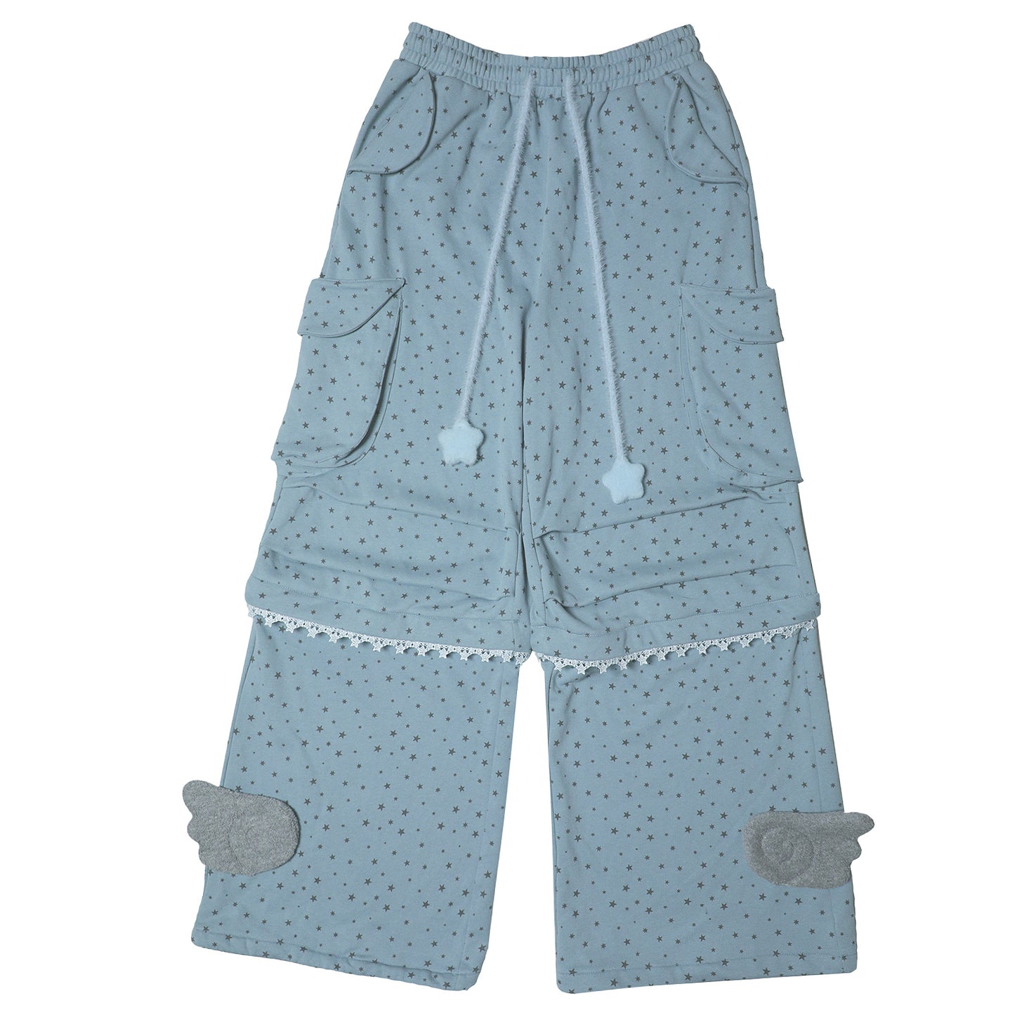 Angel Wing Convertible Paratrooper Pants