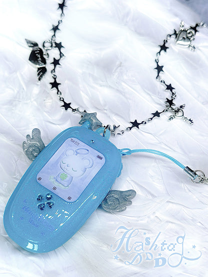 Angel Wings Y2K Mobile Necklace