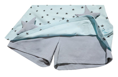 Removable stars  Fake two pieces  Skirt pants
