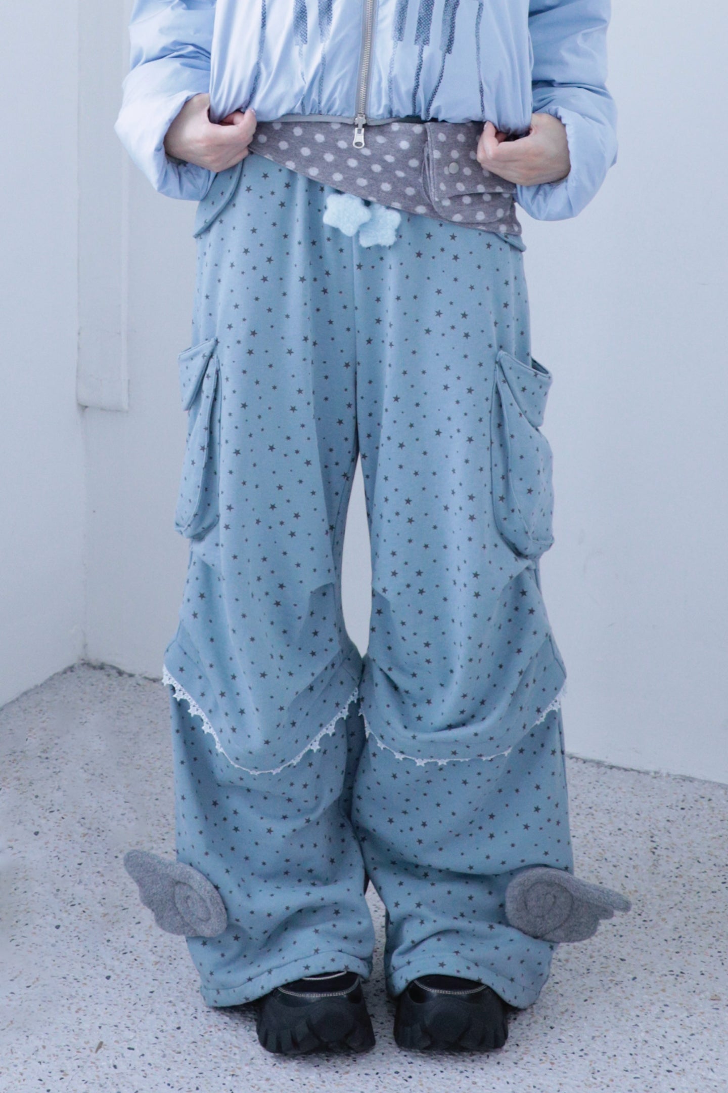 Angel Wing Convertible Paratrooper Pants