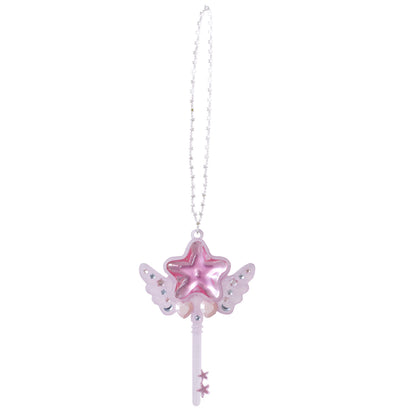 Star, Wing, Magic Wand & Key Necklace