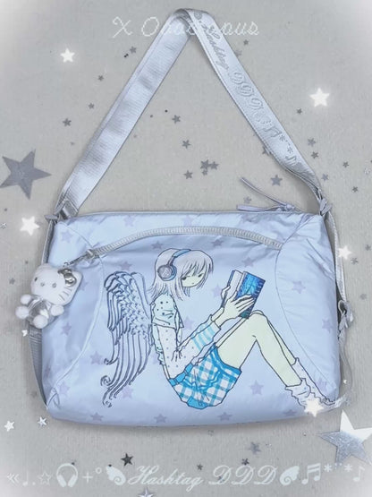 oooctopus co-branded Reversible Angel Star Multi-Functional Bag